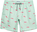 Mens Swim Trunks Quick Dry Swim Shorts with Mesh Lining Funny Swimwear Bathing Suits