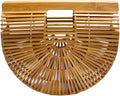 Womens Bamboo Handbag Handmade Large Tote Bag